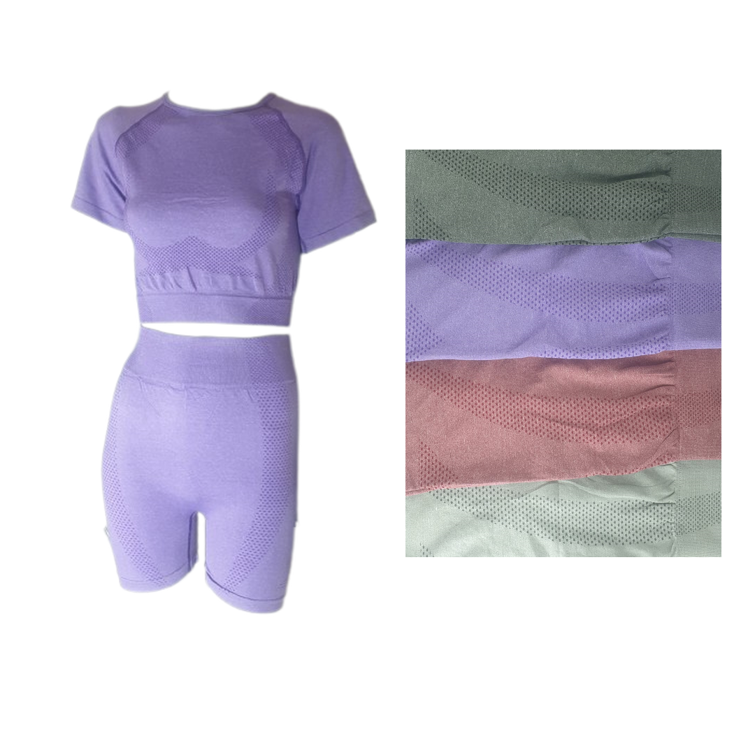 Assorted Ladies Short Active Wear Sets 6 Pack 1-280 (S-L) (R82.50 Each)