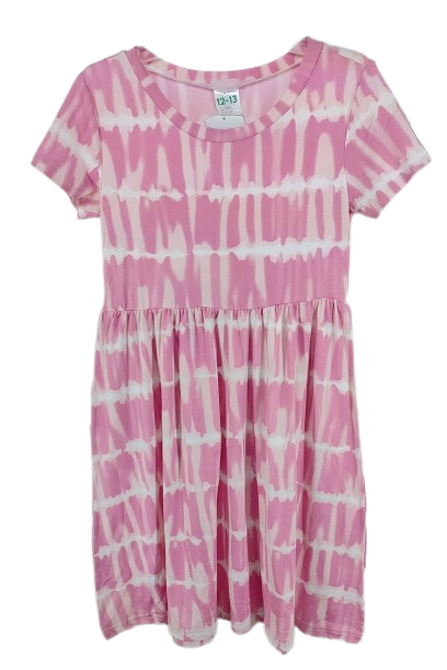 Girls Assorted Tie-Dye Dresses 1-148