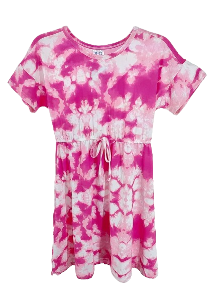 Girls Assorted Tie-Dye Dresses 1-148