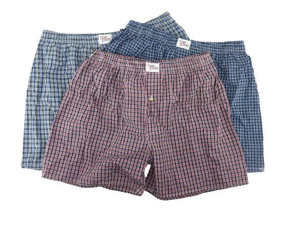Mens 3 Pack Boxers (5 or more 15% off) 1-212